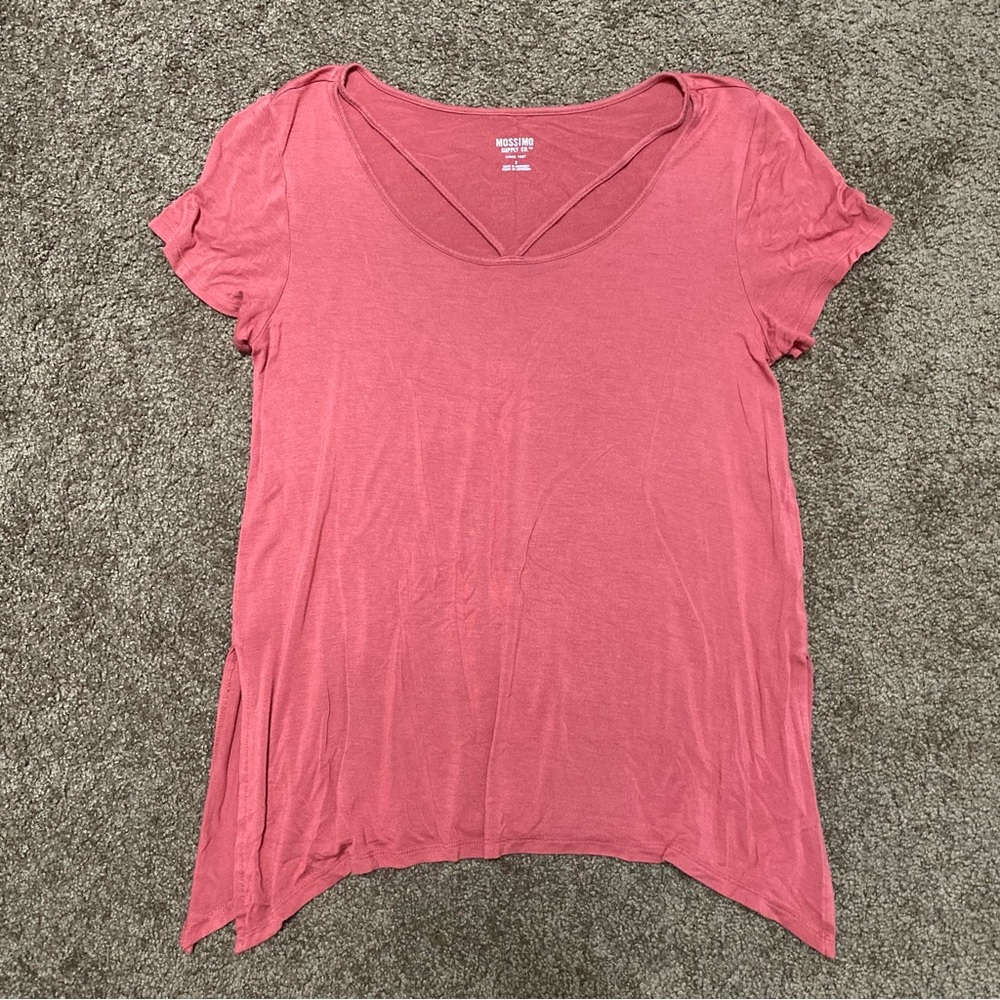 Mossimo Supply Size S Coral Shirt